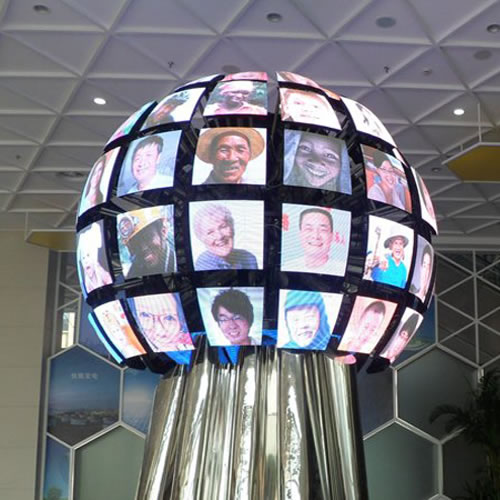 P4 2.5m diameter dynamic ball in Hangzhou Low Carbon Science