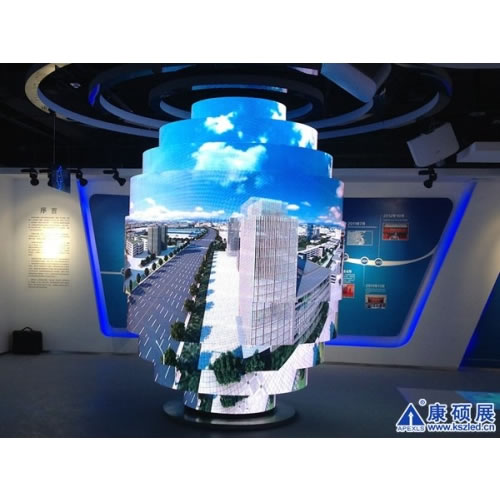 Painel LED Em Espiral